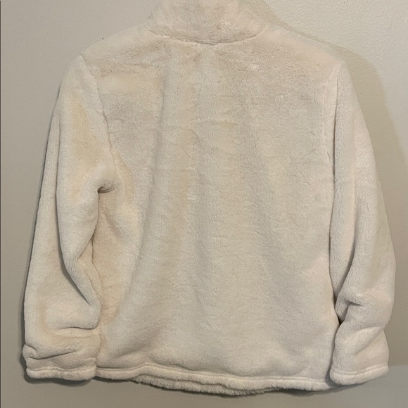 Cozy White Quarter Zip - Picture 3 of 4